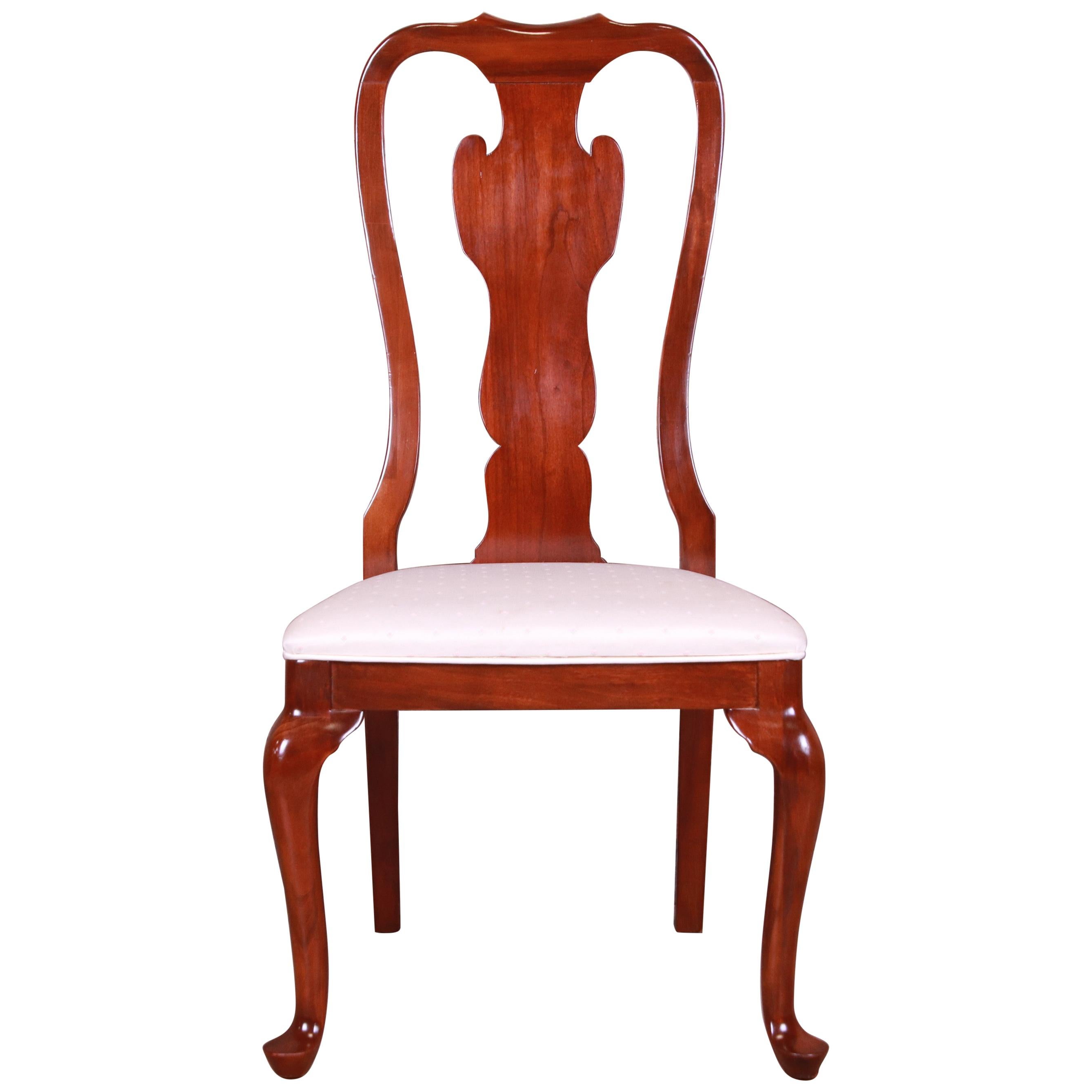 Drexel Heritage Queen Anne Mahogany Side Chair