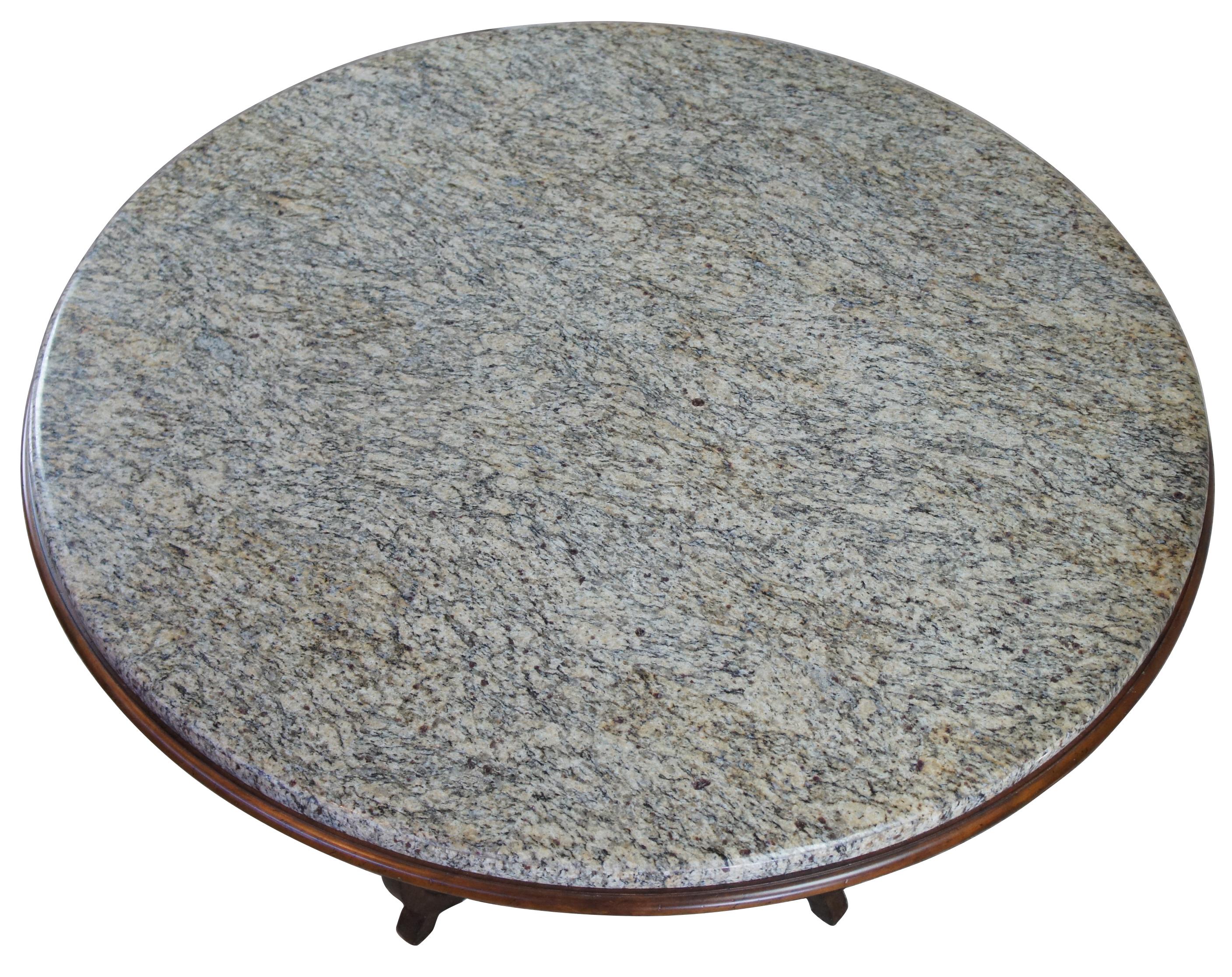 drexel round dining table
