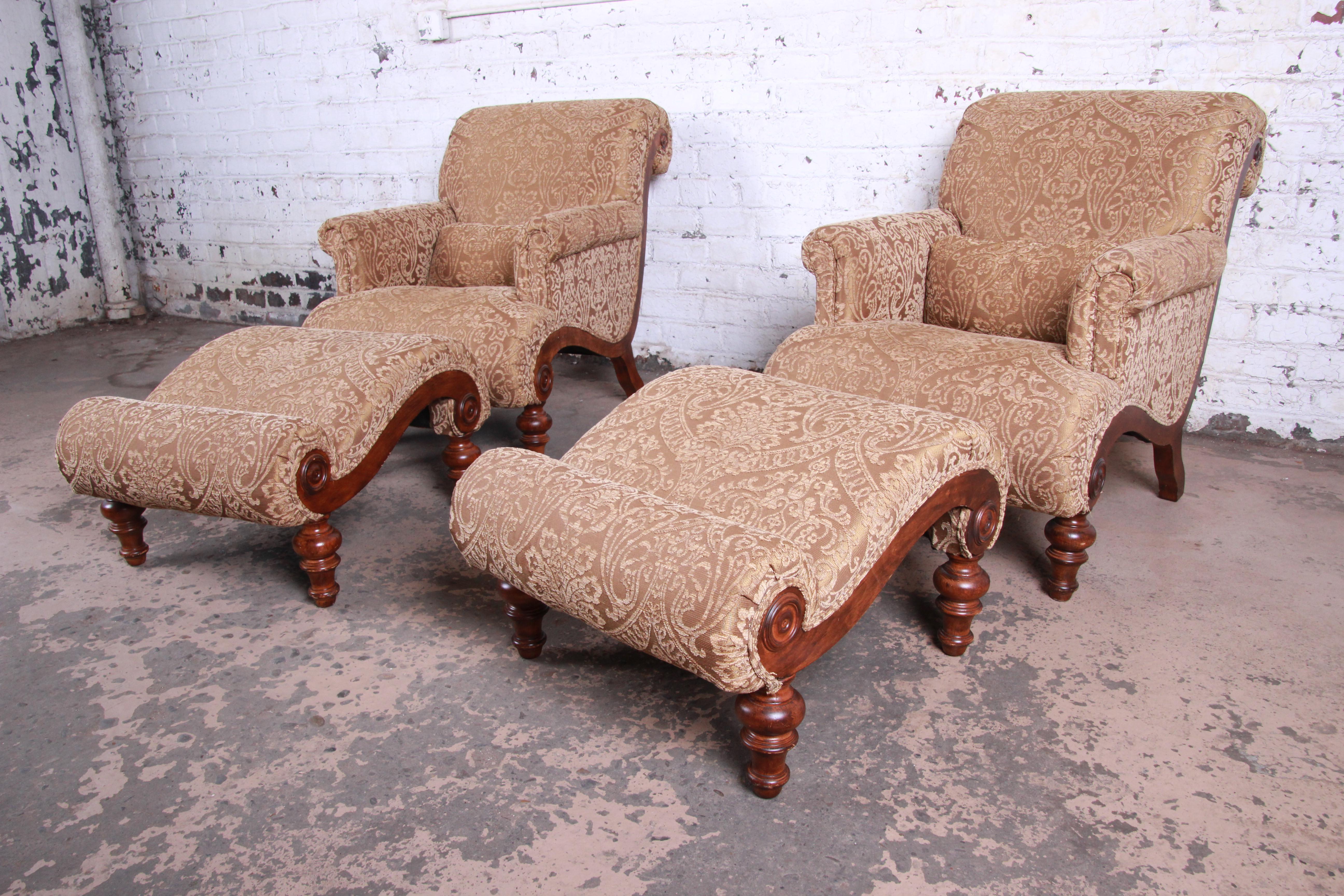 drexel heritage upholstered chairs