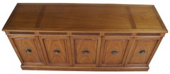 Drexel Italian Provincial Triune Mahogany Buffet Sideboard Mid-Century Modern 67