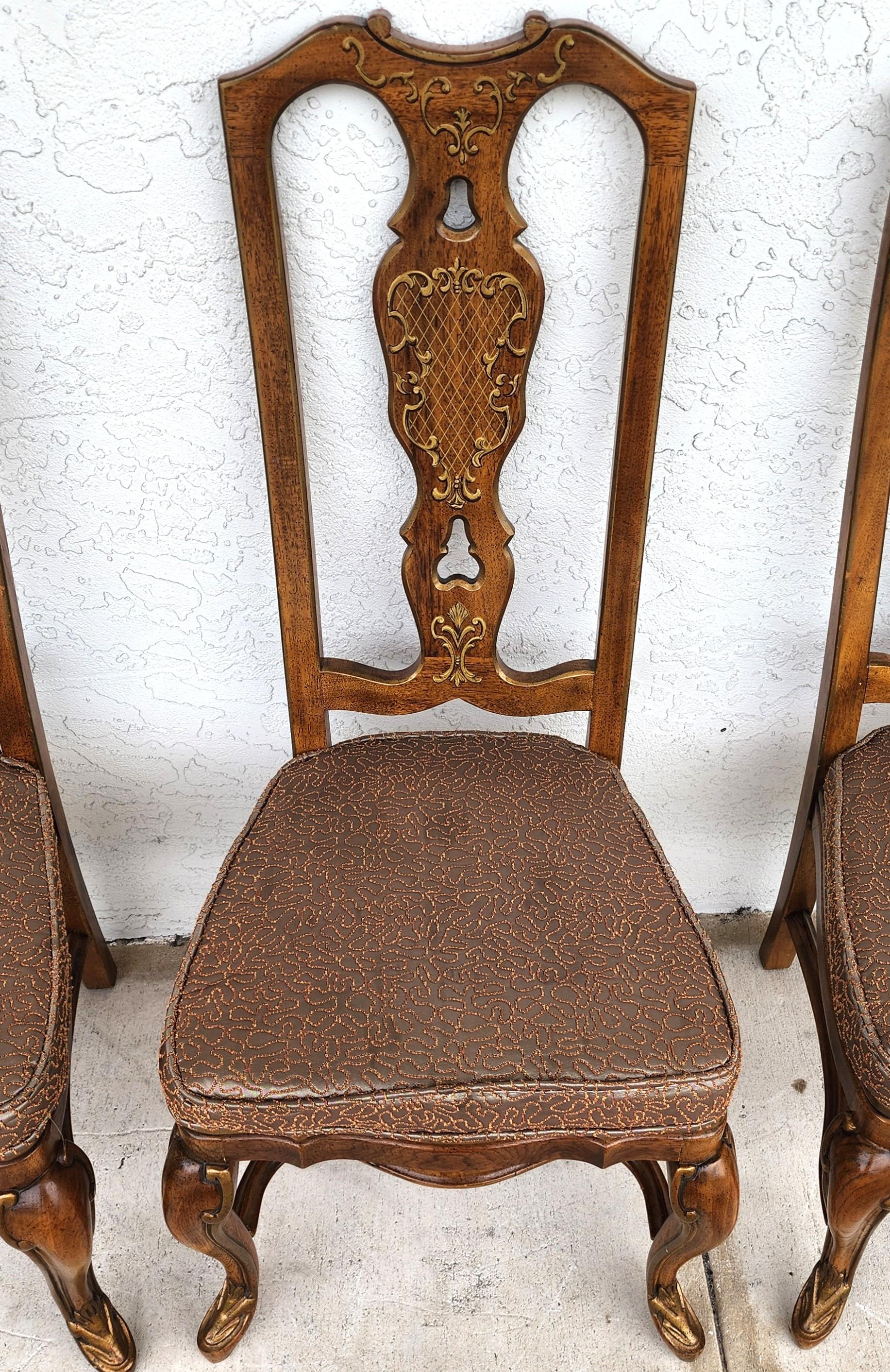 Set di 6 sedie da pranzo toscane Drexel in vendita 2