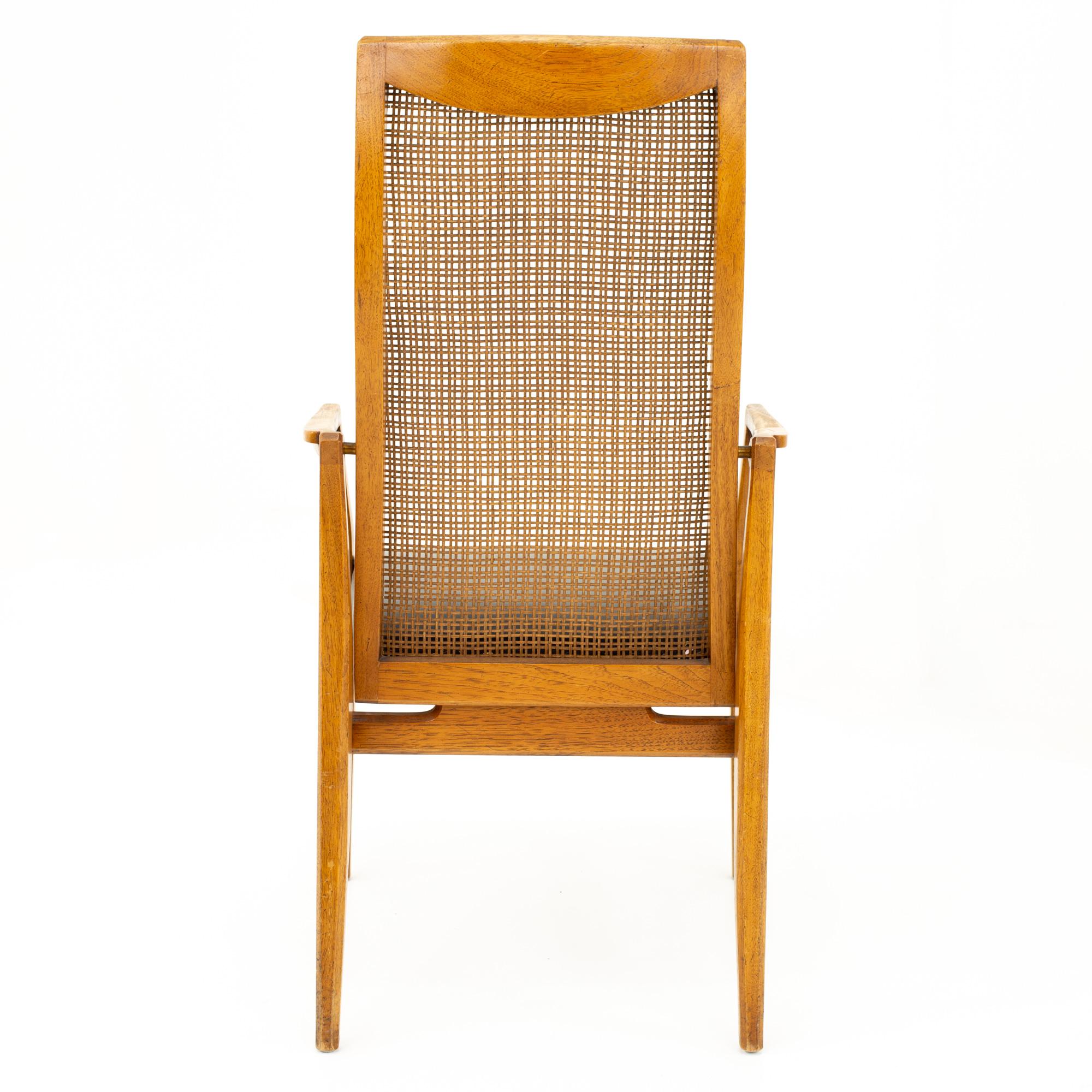 Late 20th Century Drexel Mid Century Dining Chairs For Sale