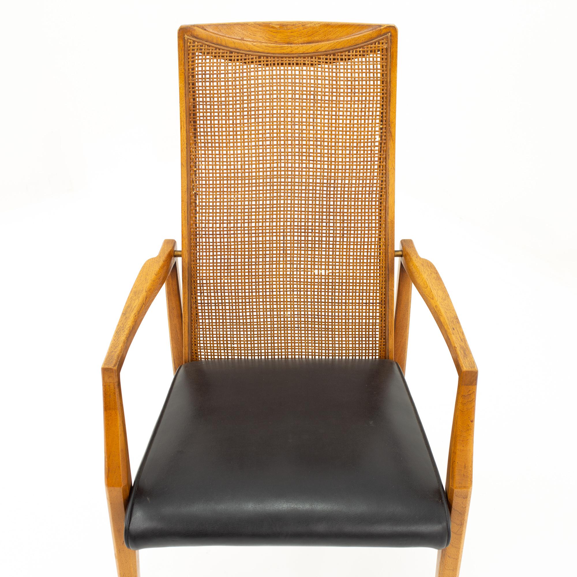 Wood Drexel Mid Century Dining Chairs For Sale