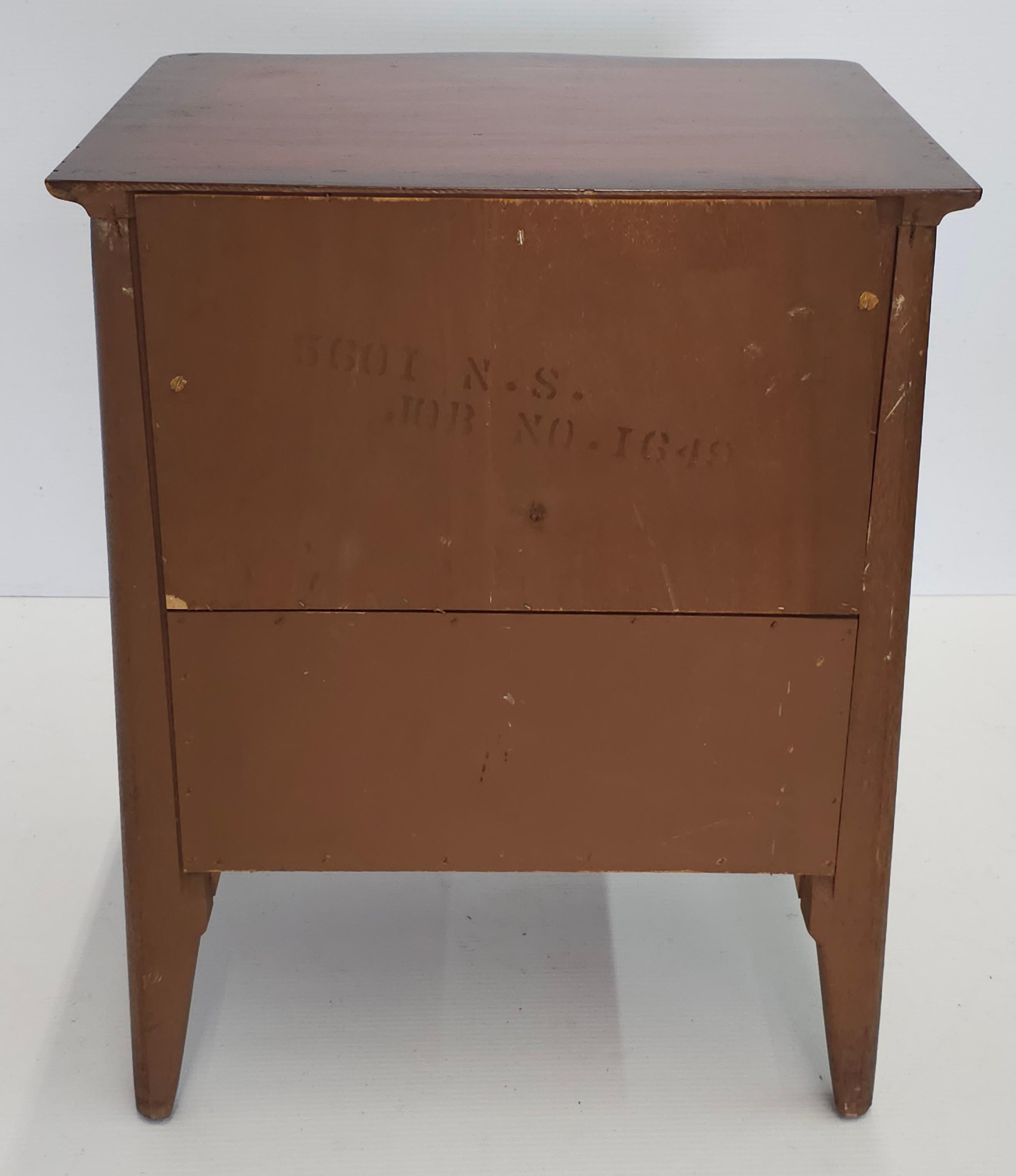 Drexel Mid-Century Mahogany Bedside Table For Sale 3