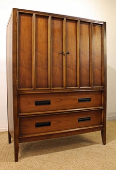Drexel Paragon Walnut Tall Chest