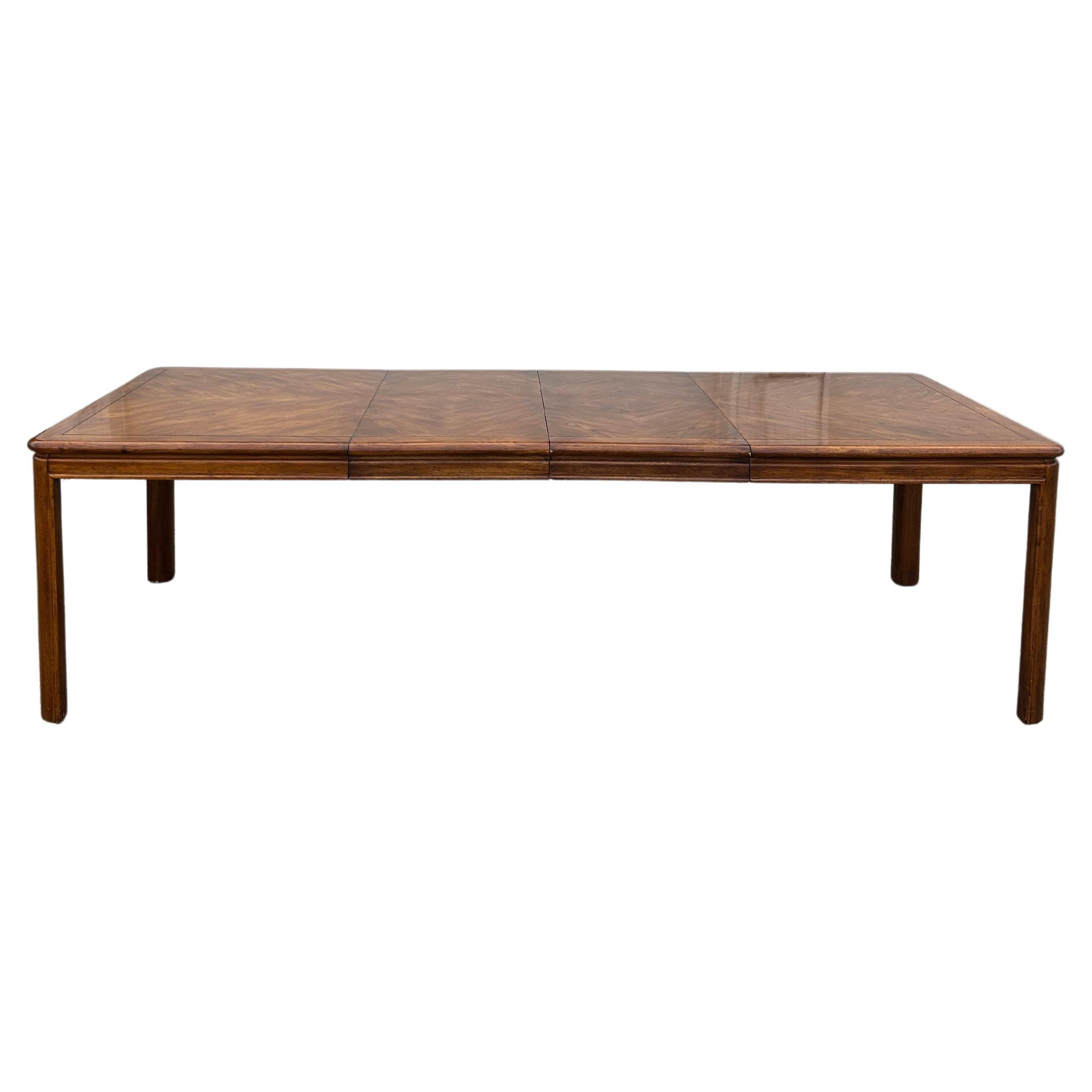 Drexel Passage Dining Table w/ Two Leaves For Sale
