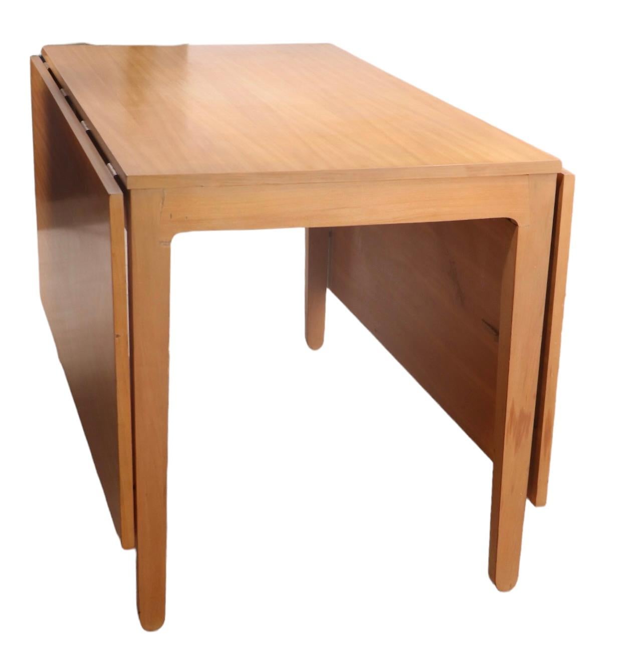 Drexel Precedent Drop Leaf Dining Table by Edward Wormley For Sale 1
