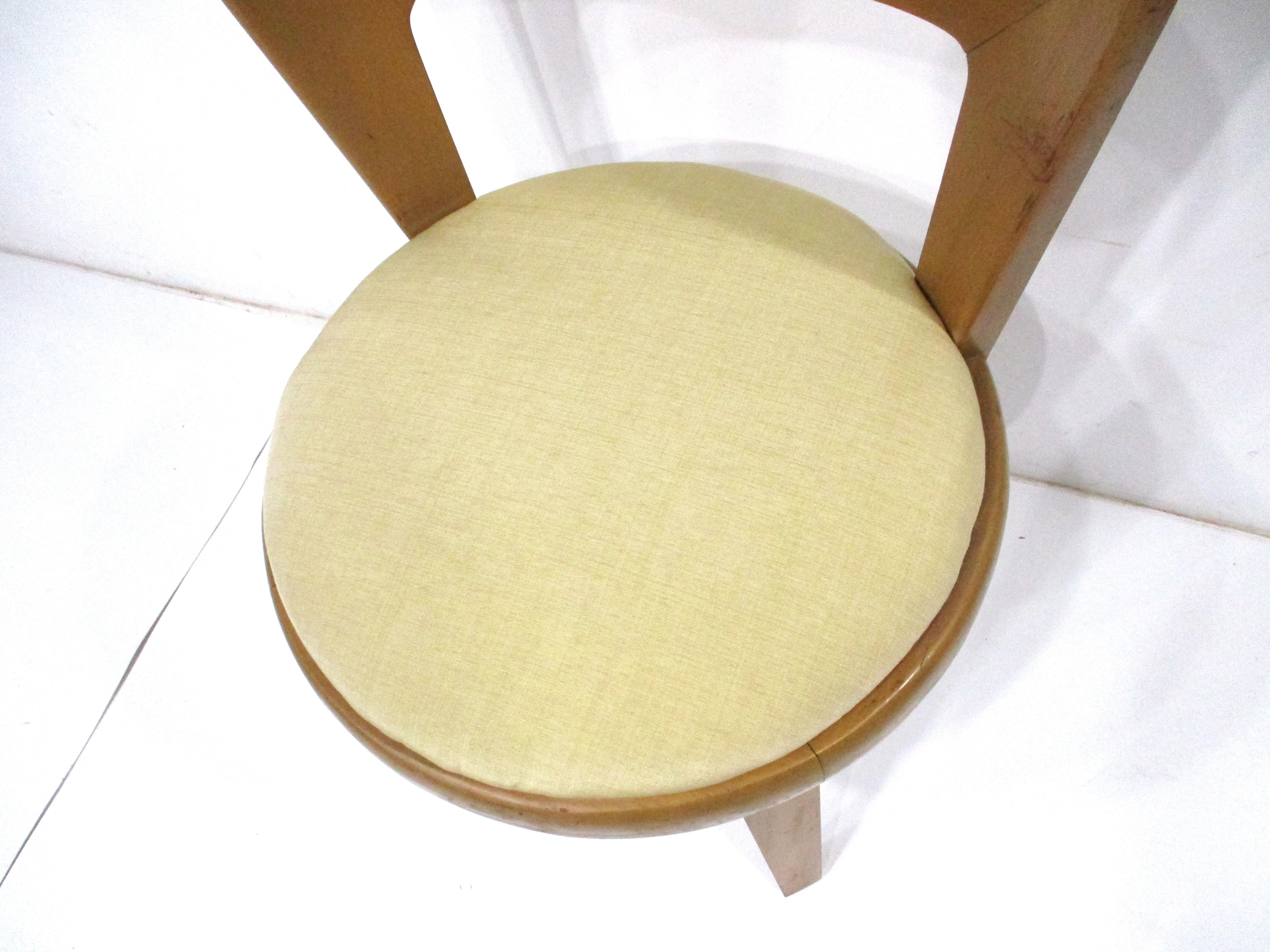 Drexel Precedent Vanity Stool by Edward Wormley 3
