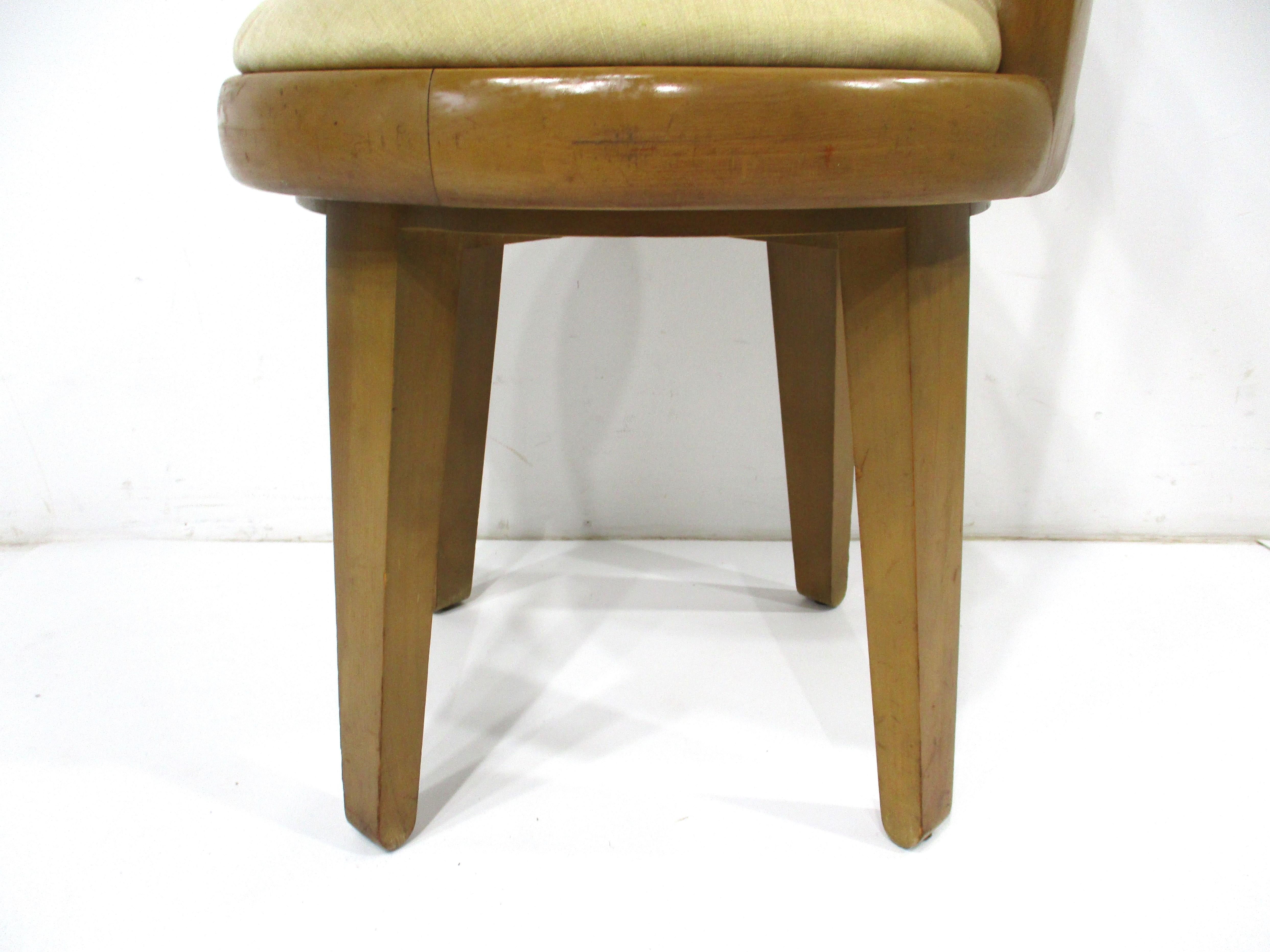 Drexel Precedent Vanity Stool by Edward Wormley 4