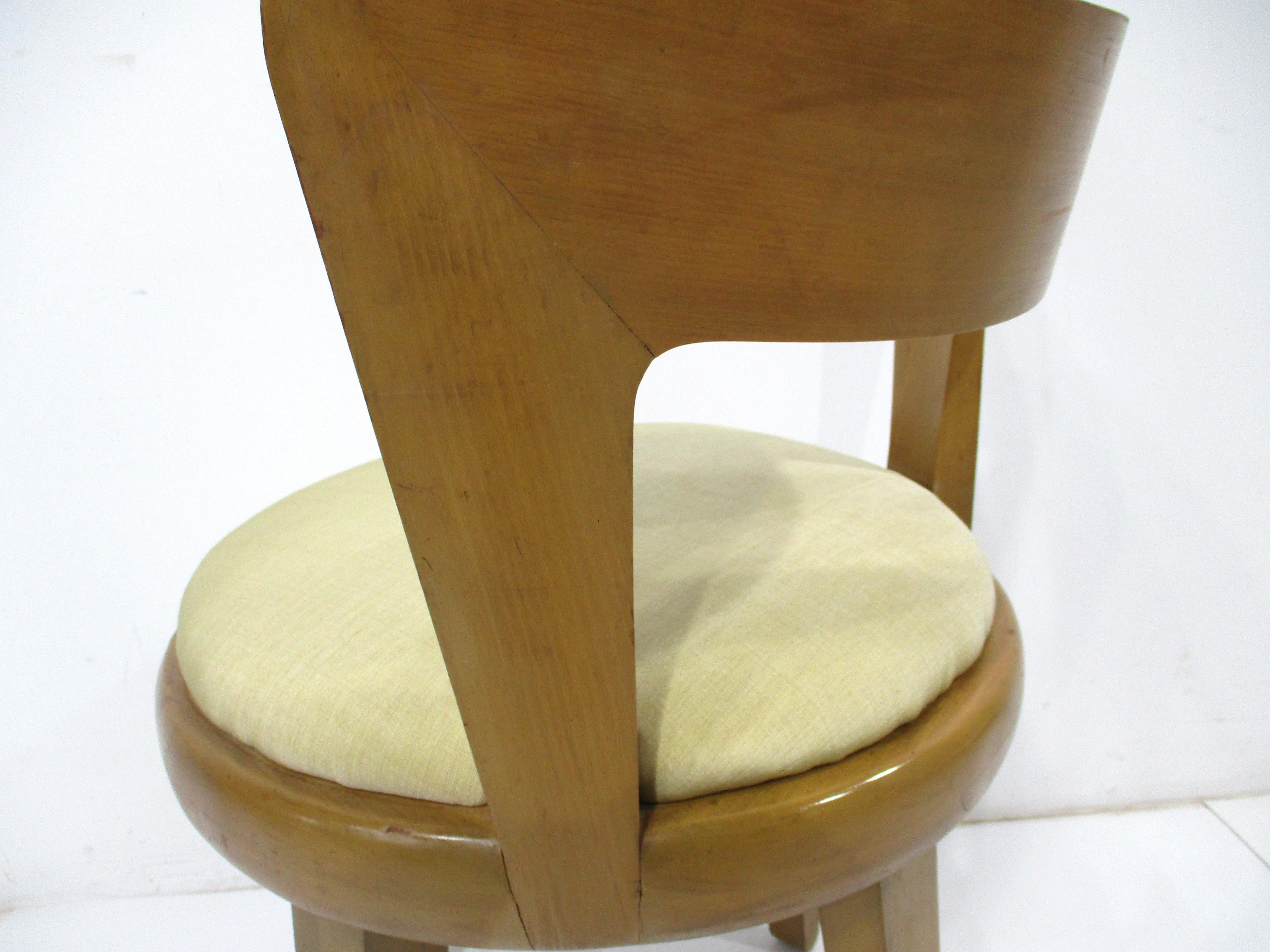 Drexel Precedent Vanity Stool by Edward Wormley 1