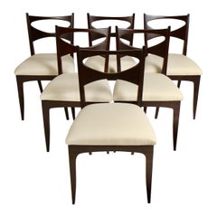 Drexel Profile Dining Chairs by John Van Koert