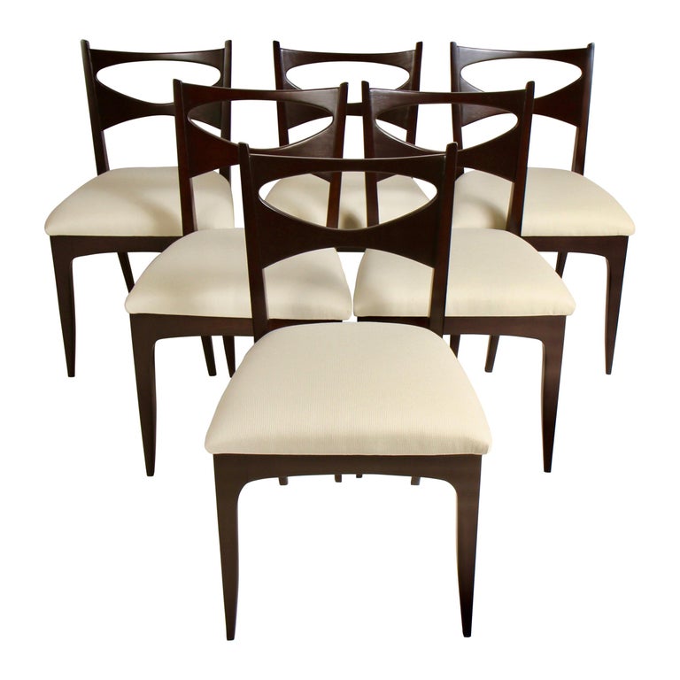 Drexel Profile Dining Chairs by John Van Koert at 1stDibs vintage