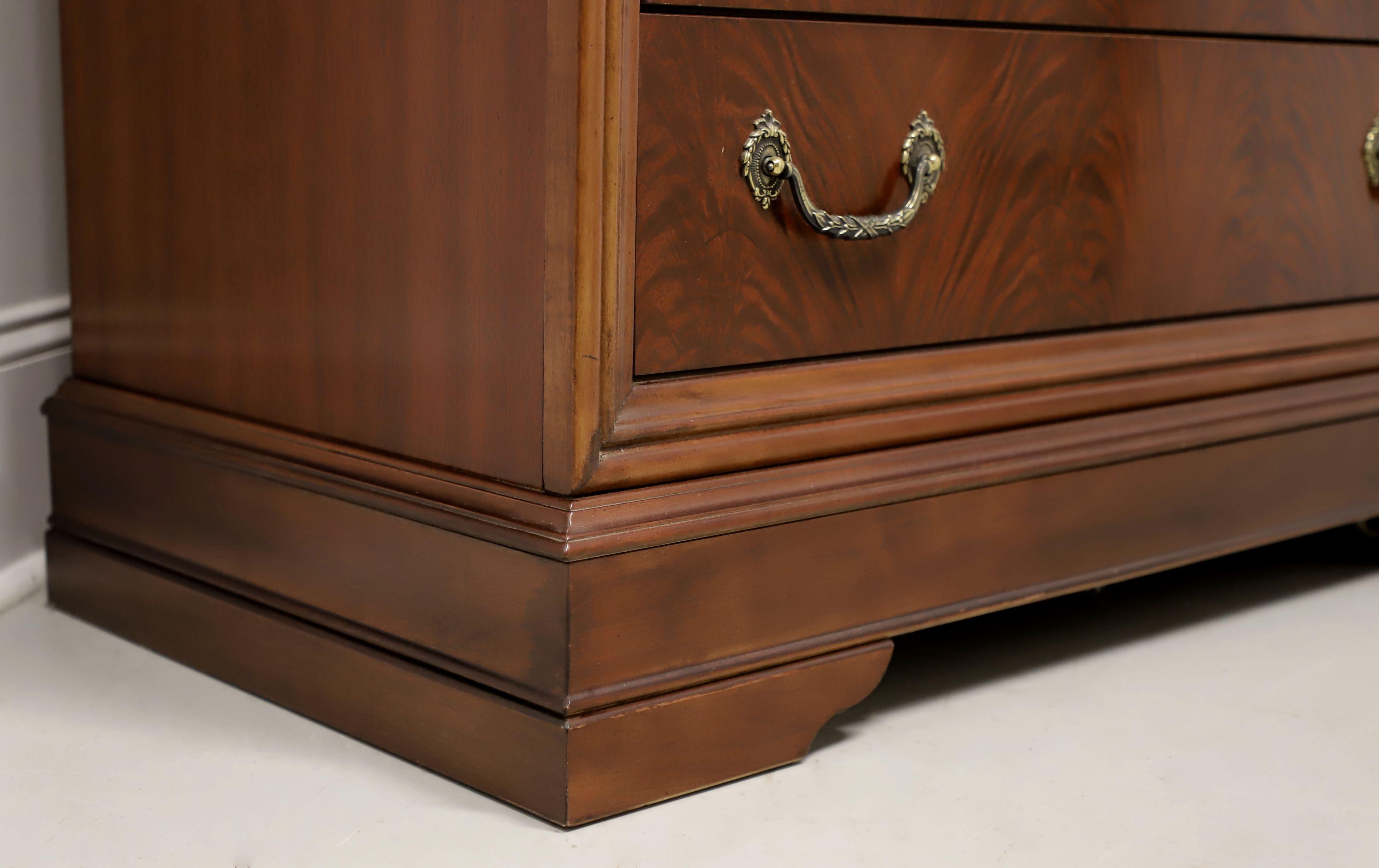 DREXEL Studio Marseille Mahogany French Style Armoire / Linen Press For Sale 1