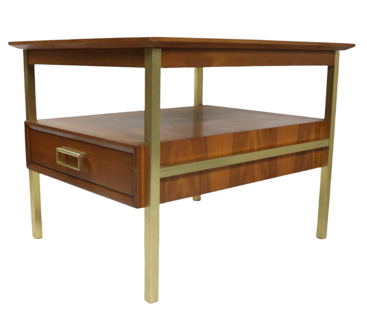 Drexel Suncoast Side, End Table Designed by Kipp Stewart For Sale 3