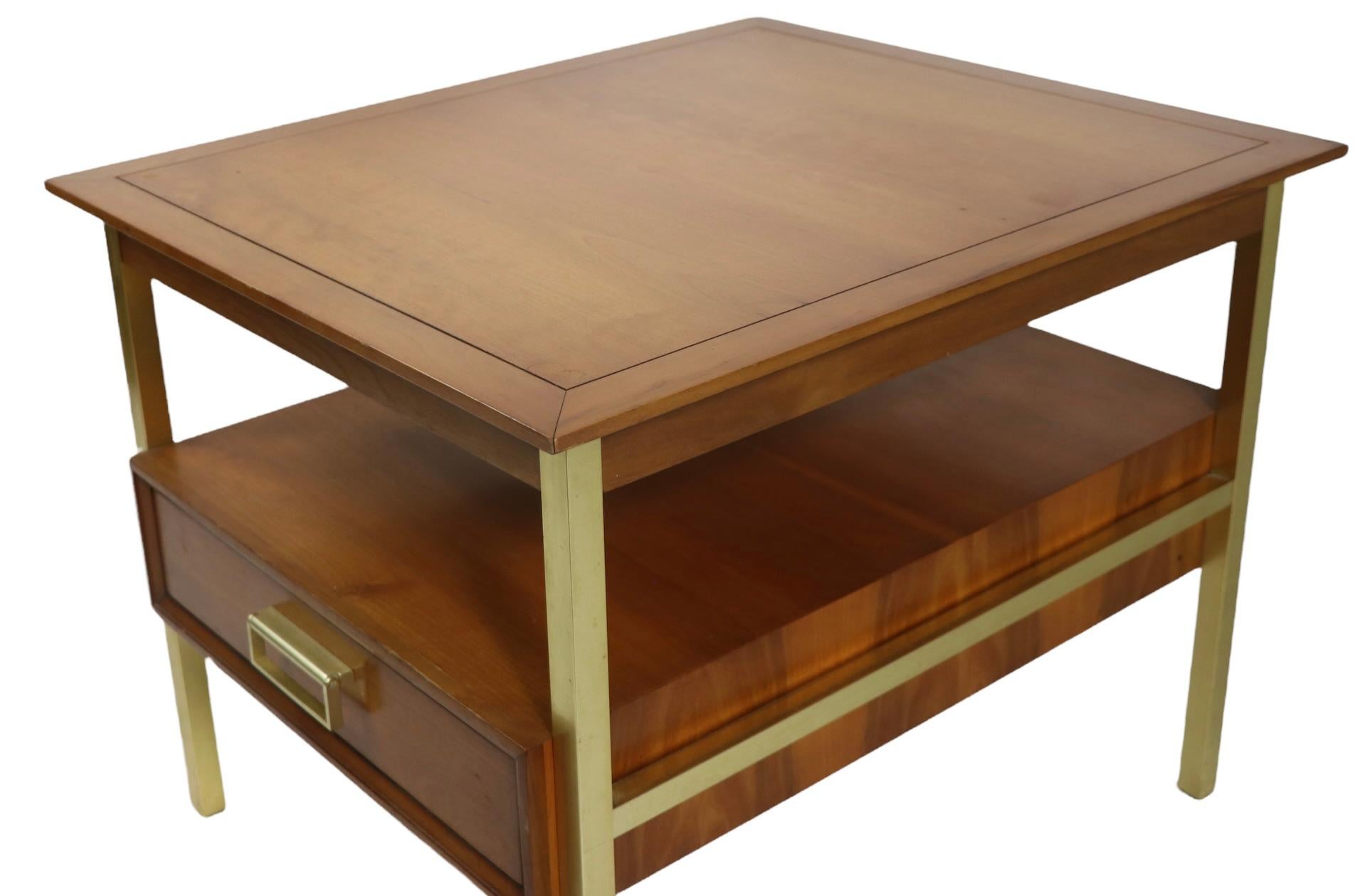 Drexel Suncoast Side, End Table Designed by Kipp Stewart For Sale 5