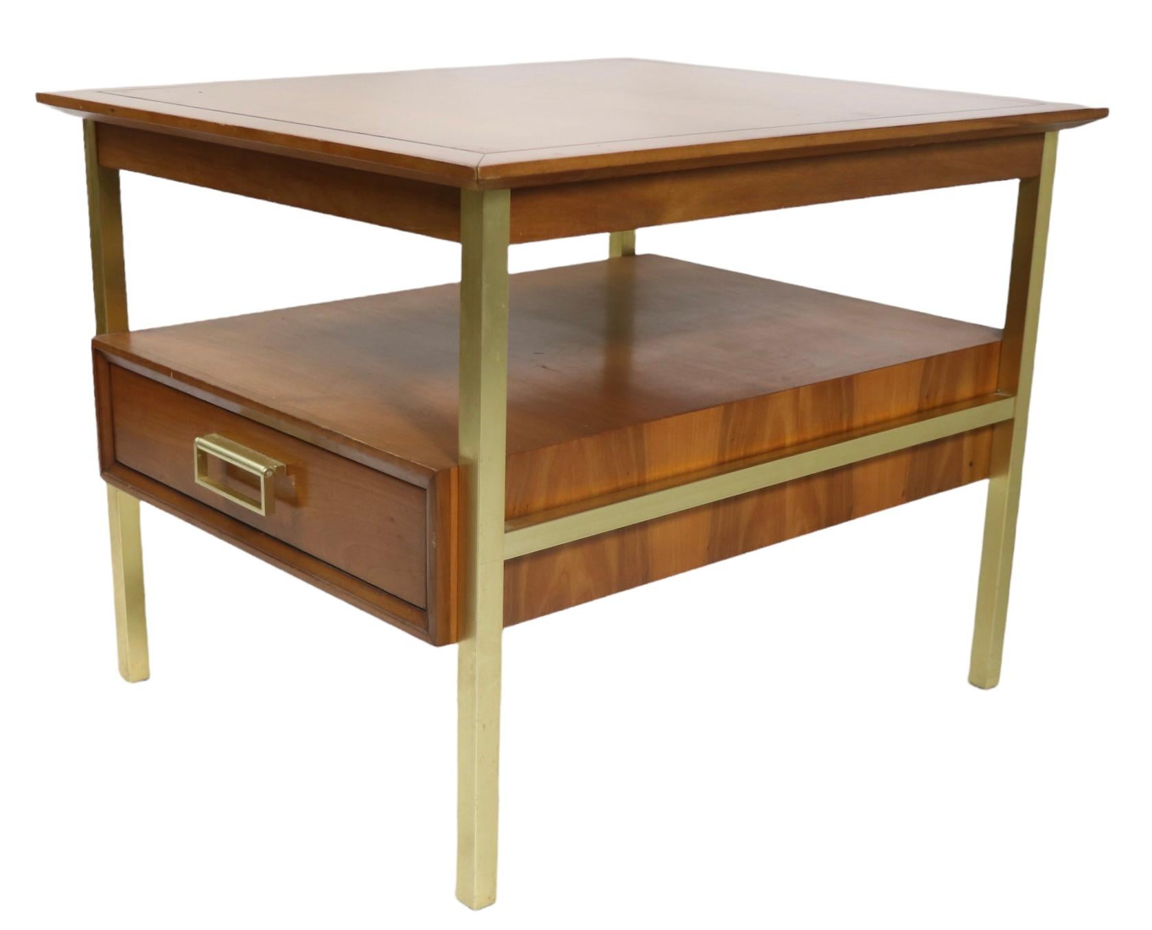 Drexel Suncoast Side, End Table Designed by Kipp Stewart For Sale 6