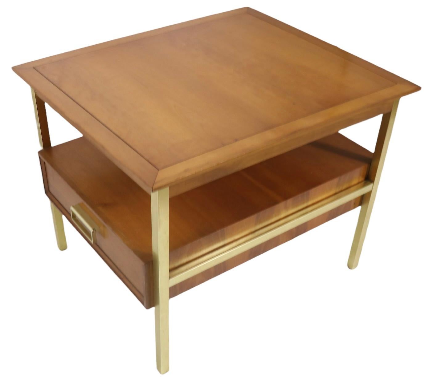 Drexel Suncoast Side, End Table Designed by Kipp Stewart For Sale 8