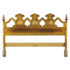 DREXEL Velero Mid 20th Century Spanish Style King Size Headboard