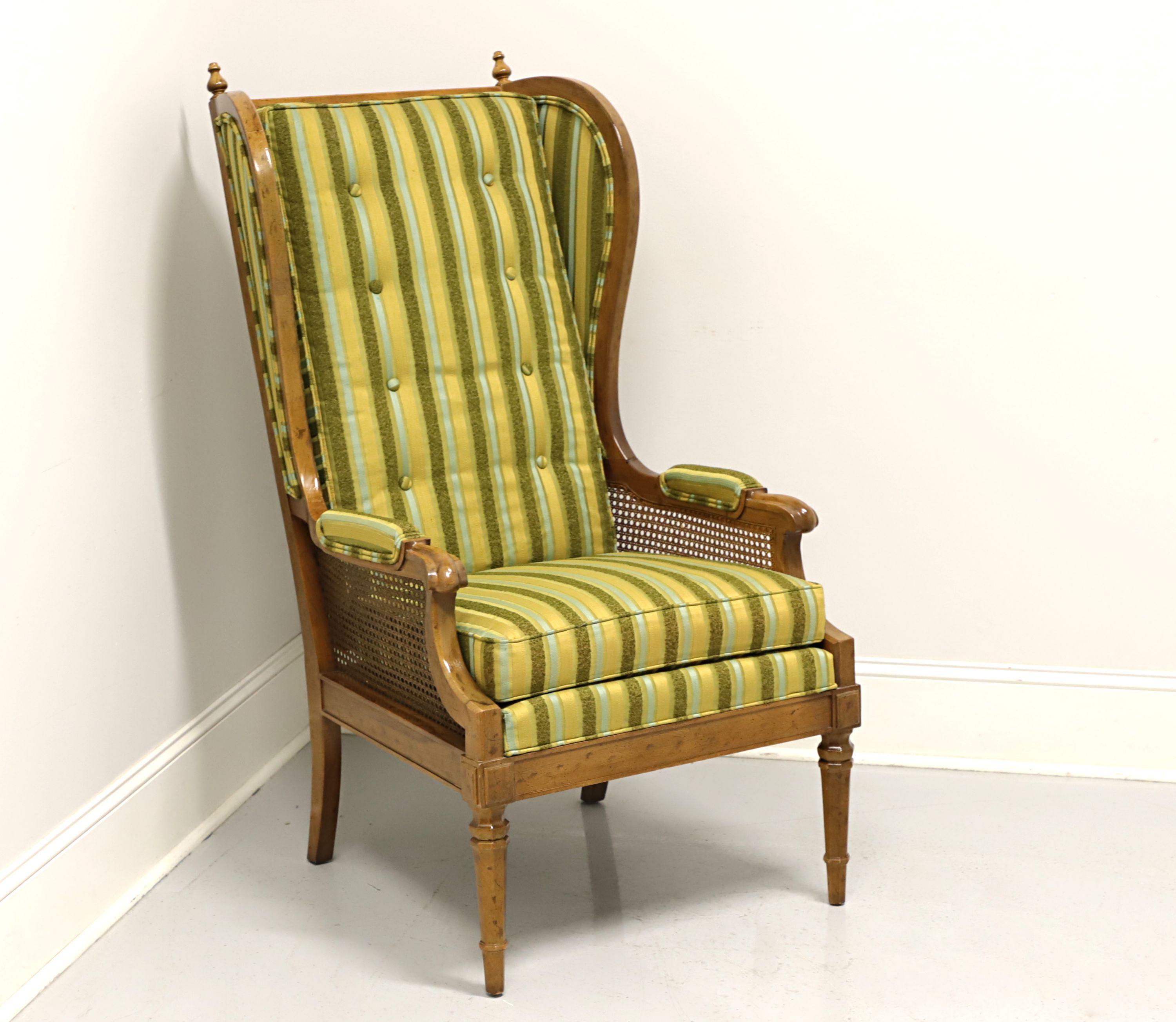 DREXEL Velero Mid 20th Century Spanish Style Wing Chair 4