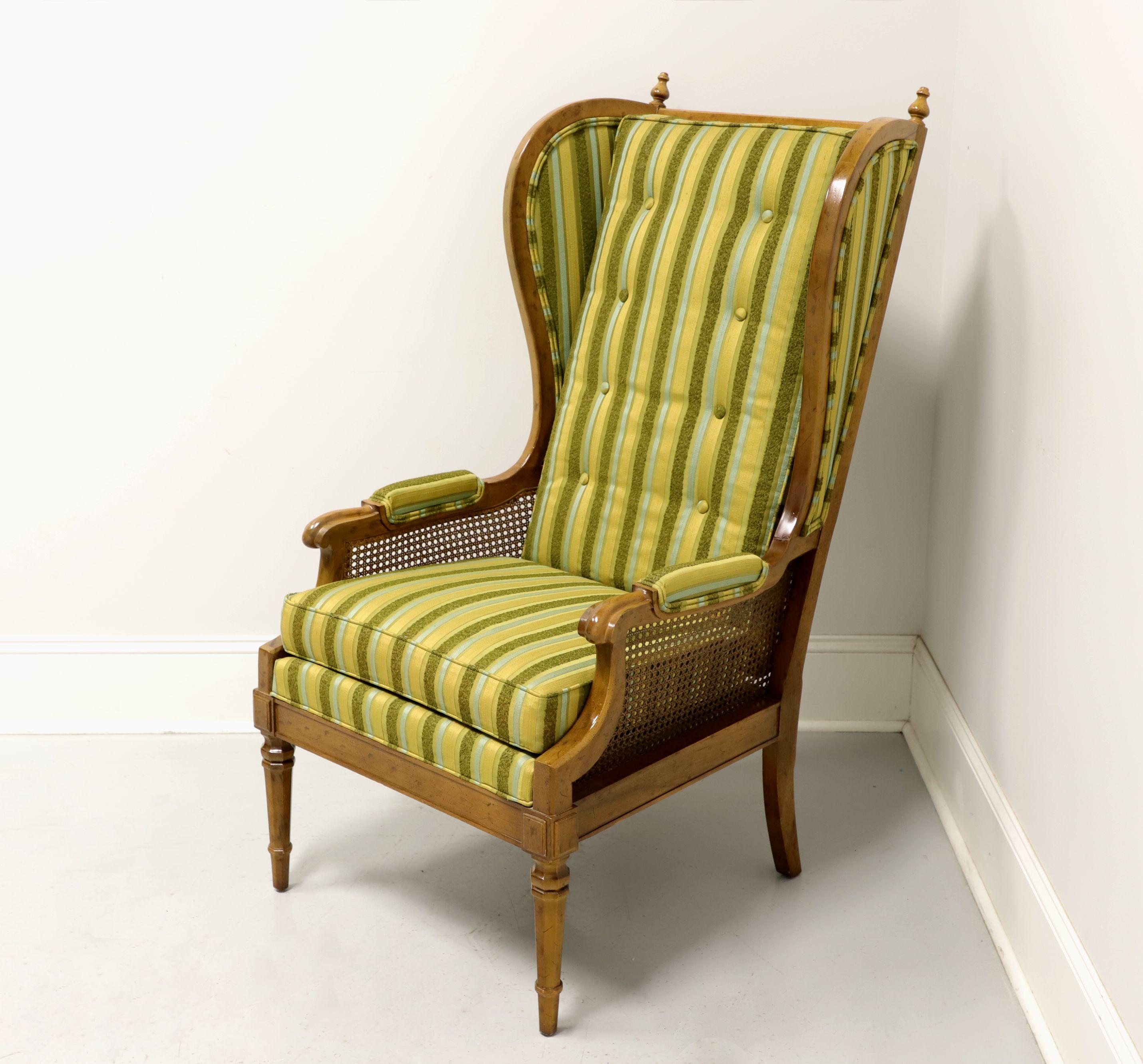 Spanish Colonial DREXEL Velero Mid 20th Century Spanish Style Wing Chair
