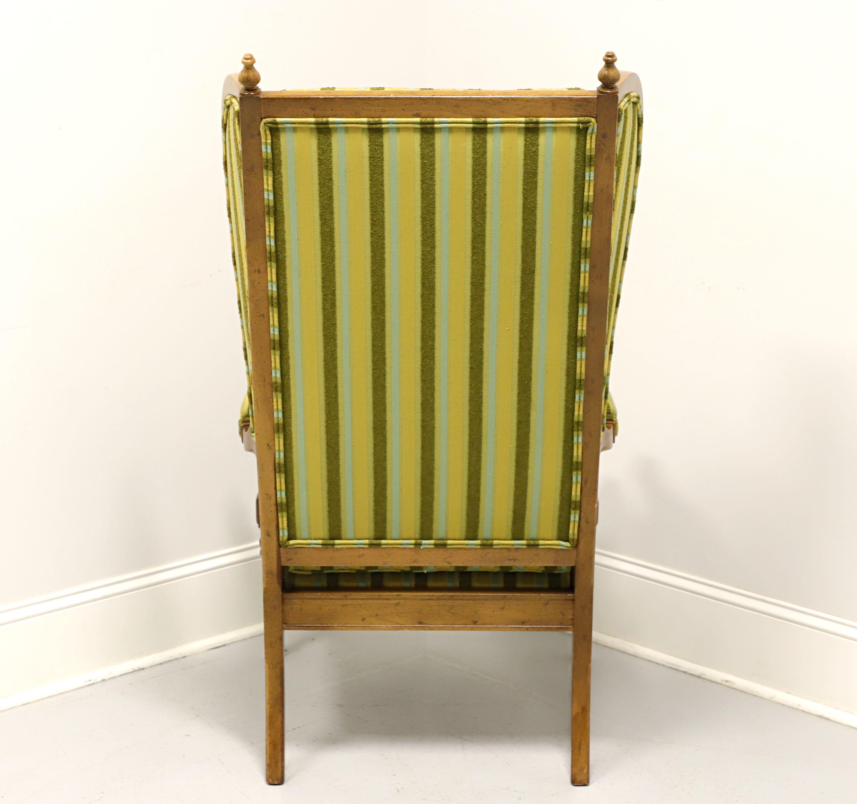 American DREXEL Velero Mid 20th Century Spanish Style Wing Chair