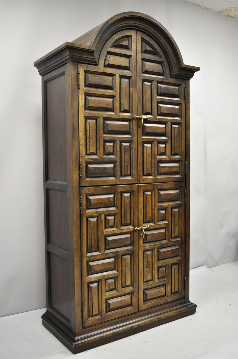 Drexel Villa Escalante Mediterranean Gothic Armoire Wardrobe