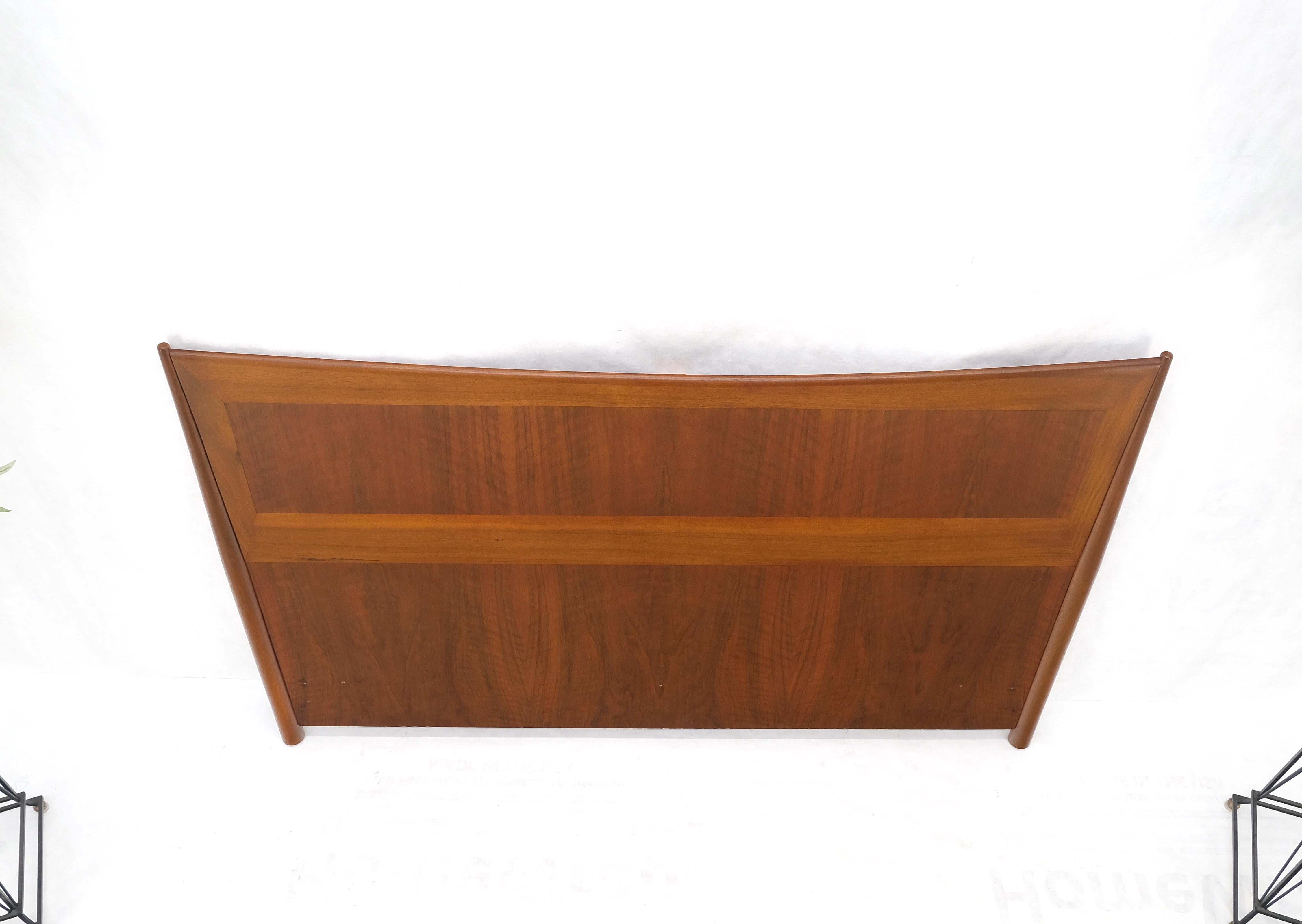 Mid-Century Modern Mid Century American Modern Drexel Walnut Queen Size Bed Headboard MINT! For Sale