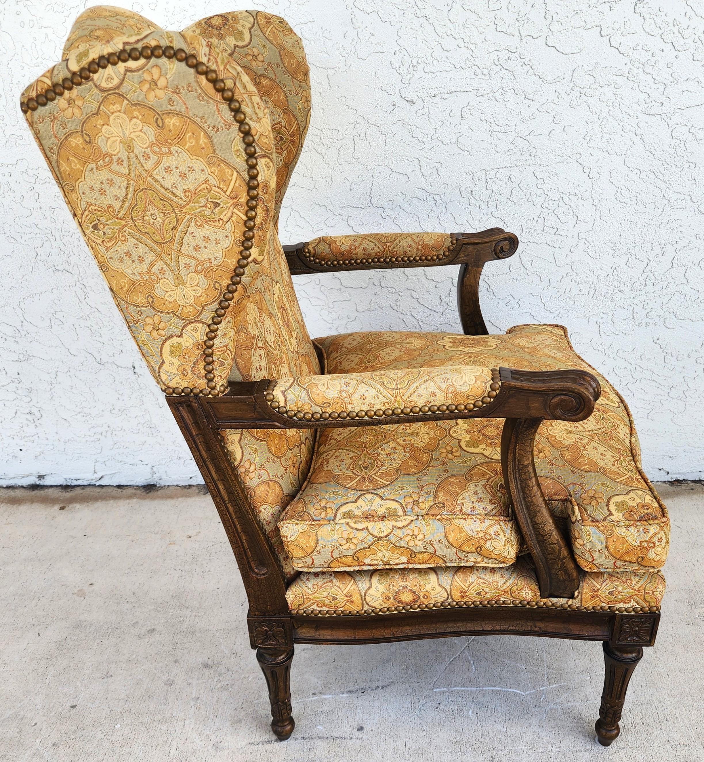 Sedia Drexel Wingback della Collection'S In condizioni buone in vendita a Lake Worth, FL
