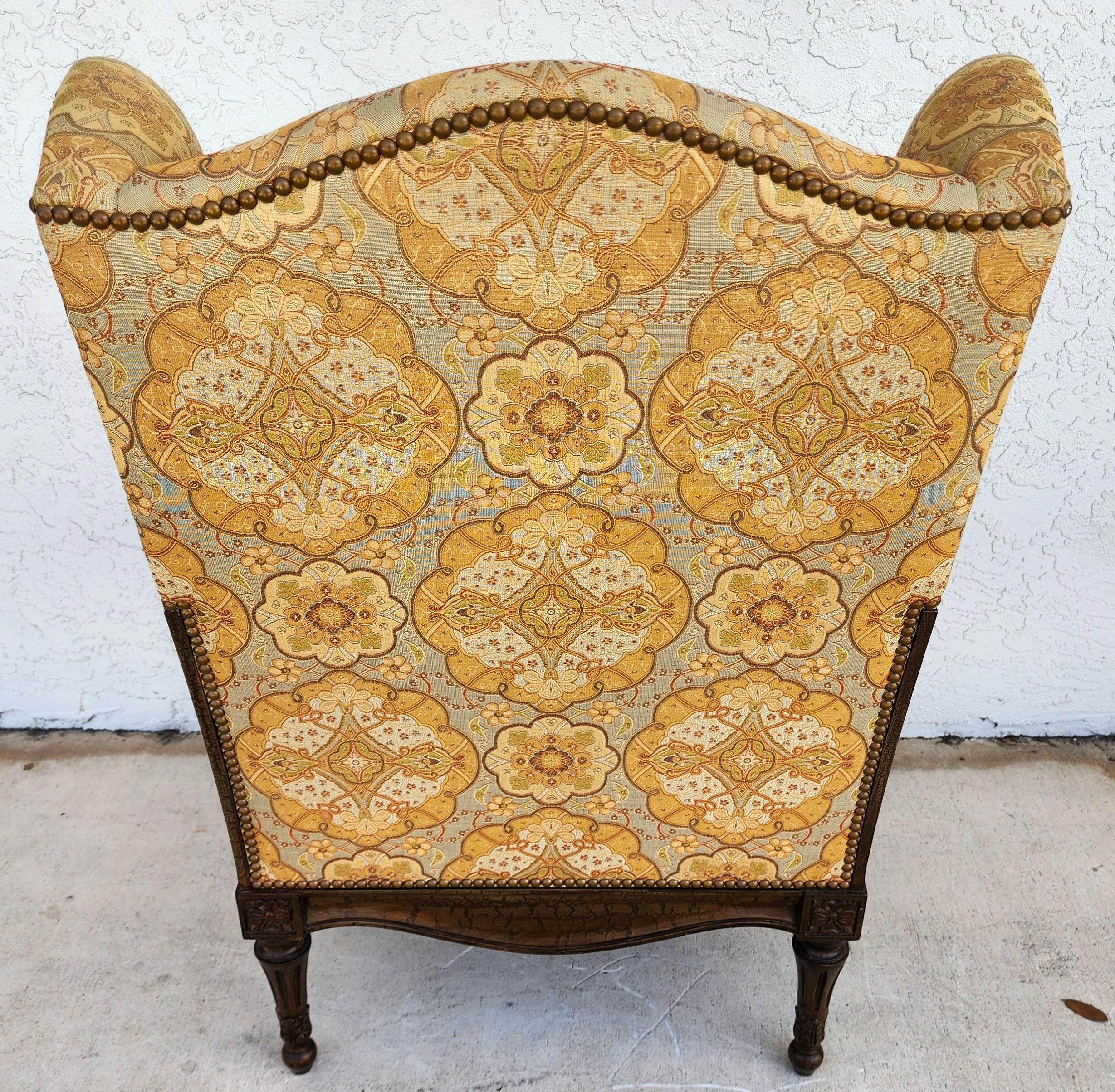 Fine XX secolo Sedia Drexel Wingback della Collection'S in vendita