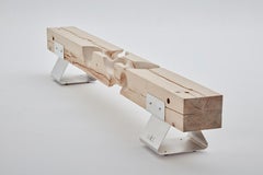 Raw, Wood, Matte, Abstract, Contemporary, Modern, Bench, Design Sculpture