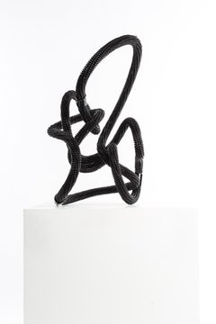Driaan Claassen for Reticence, Abstract Geometric Sculpture, Compact Whisp 005