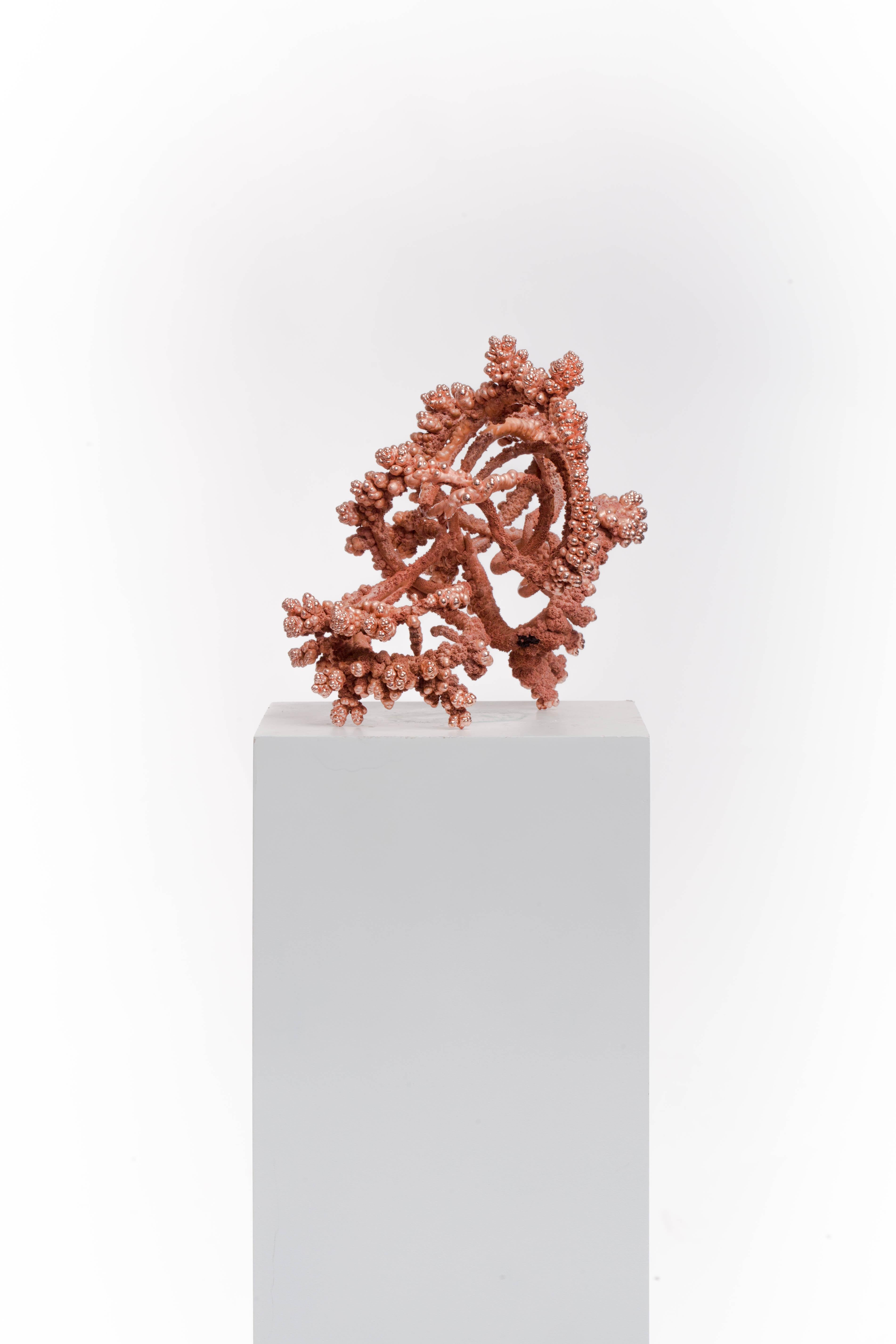 Copper, Crystal, Polished, Raw, Abstract, Contemporary, Modern, Art, Sculpture For Sale 2