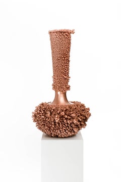 Copper, Crystal, Polished, Raw, Abstract, Contemporary, Modern, Art, Sculpture