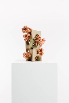 Copper, Polished, Ceramic, Abstract, Contemporary, Modern, Art, Sculpture