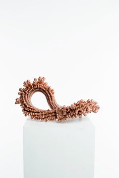 Copper, Crystal, Polished, Raw, Abstract, Contemporary, Modern, Art