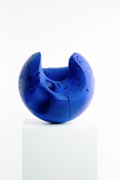 Driaan Claassen for Reticence, Abstract Geometric Sculpture, Wooden Sphere 010