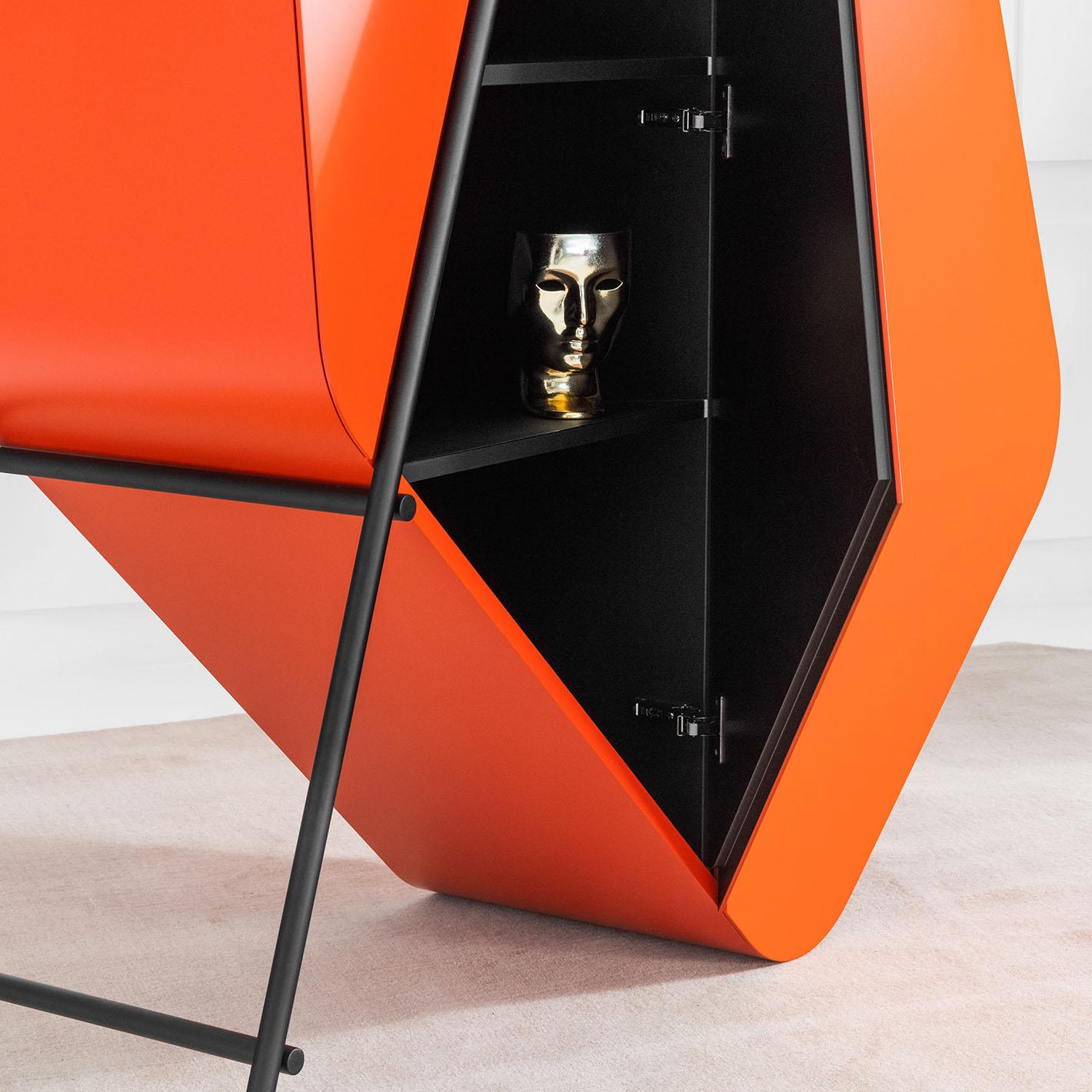 Driade Hidalgo Lacquered – Storage unit by Driadelab - Lacquered green In New Condition For Sale In Alcamo, IT