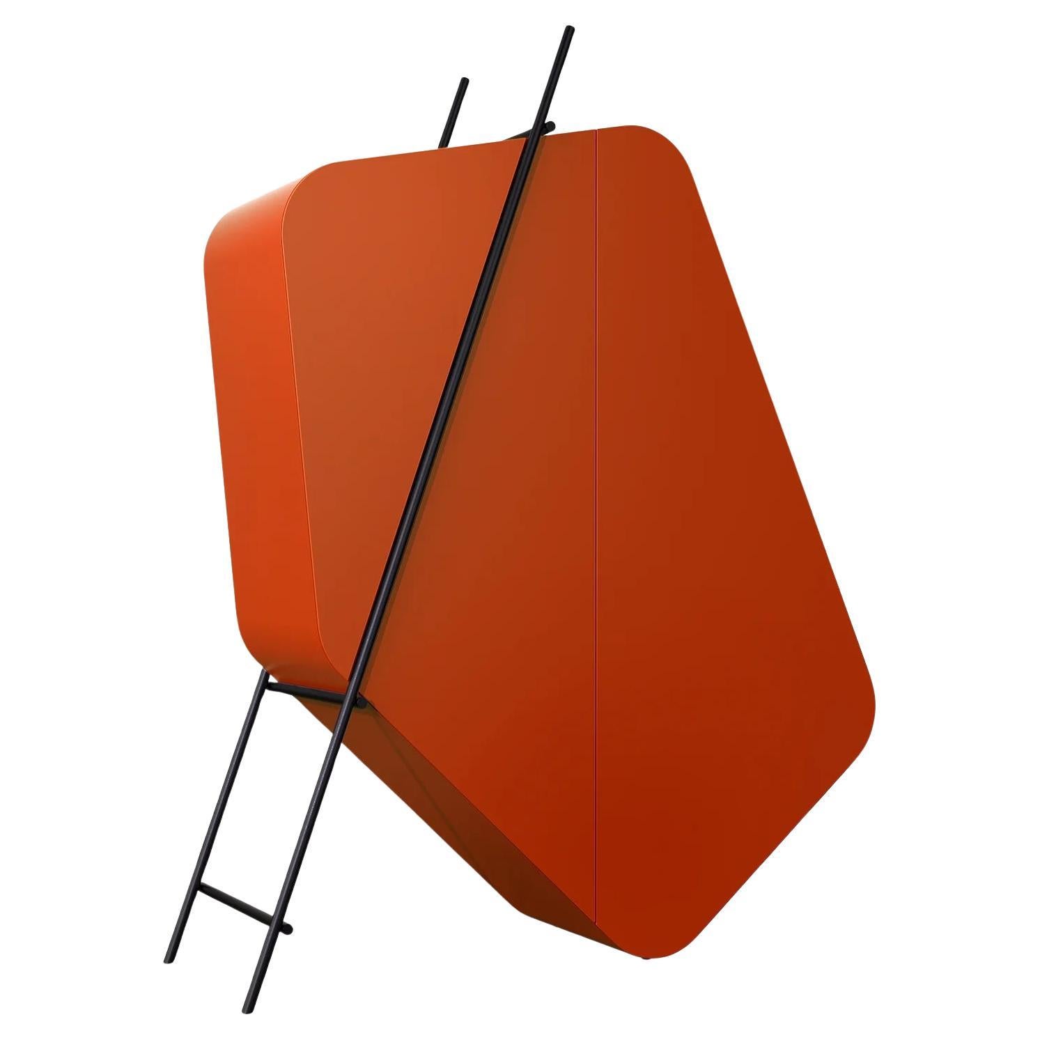 Driade Hidalgo Lacquered – Storage unit by Driadelab - Lacquered orange