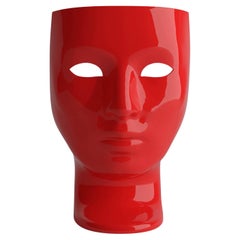 Driade Nemo Armchair, Glossy Red Lacquer - Design Fabio Novembre
