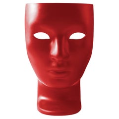 Driade Nemo Swivel Armchair, Red Polyethylene - Design Fabio Novembre