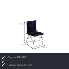 Driade Sof Sof Metal Chair Blue