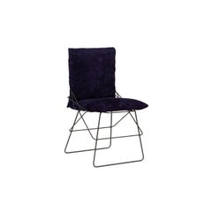 Used Driade Sof Sof Metal Chair Blue