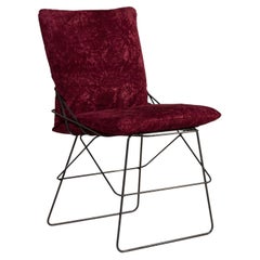 Used Driade Sof Sof Metal Chair Bordeaux