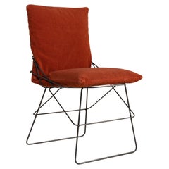 Used Driade Sof Sof Metal Chair Orange