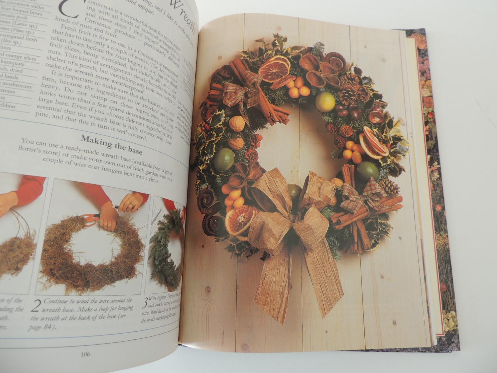 Spanish Dried Flowers For All Seasons Hardcover Book For Sale
