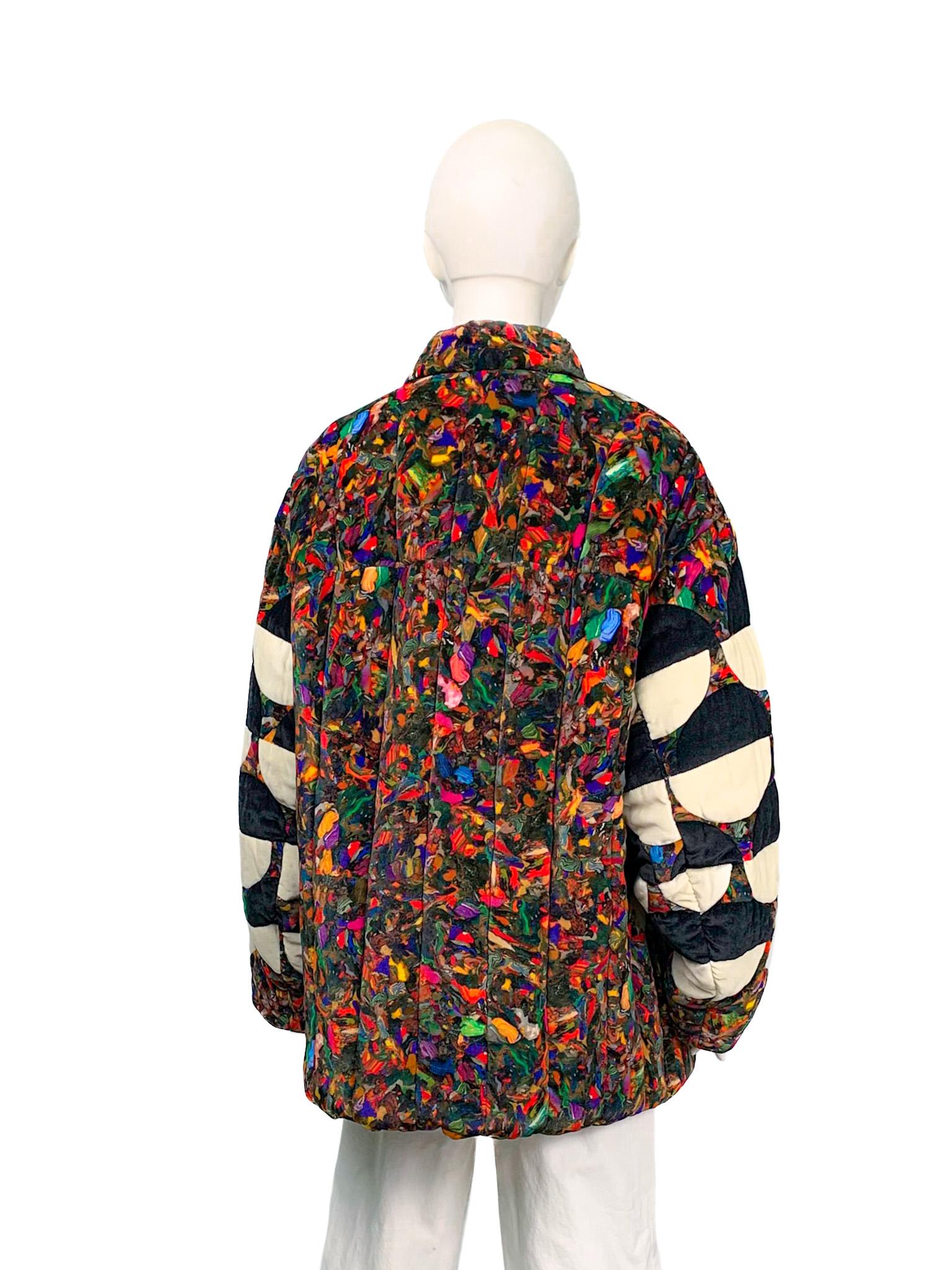 Dries Van Noten 100th Collection Velvet Oversized Jacket FW2017 1