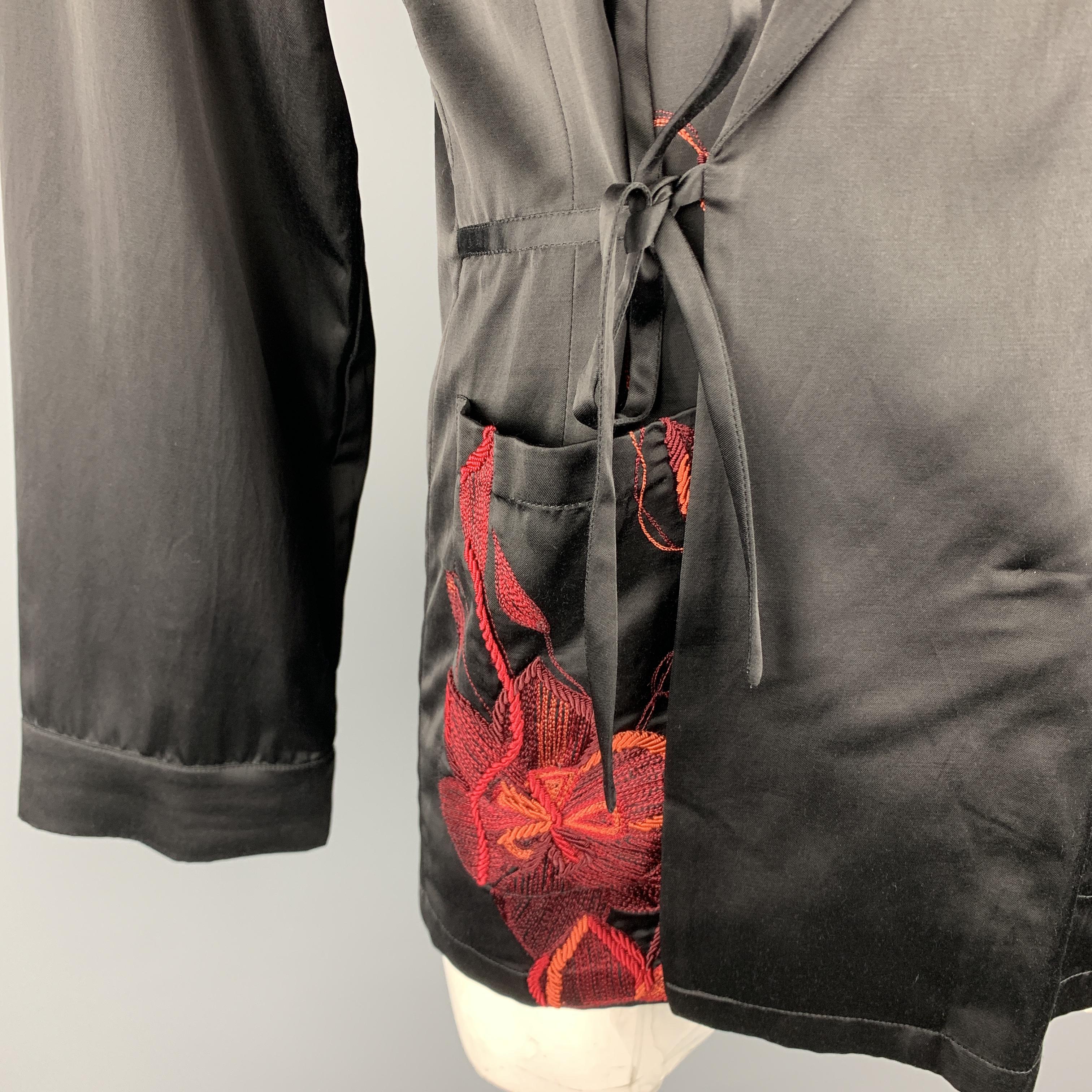 dries van noten embroidered jacket