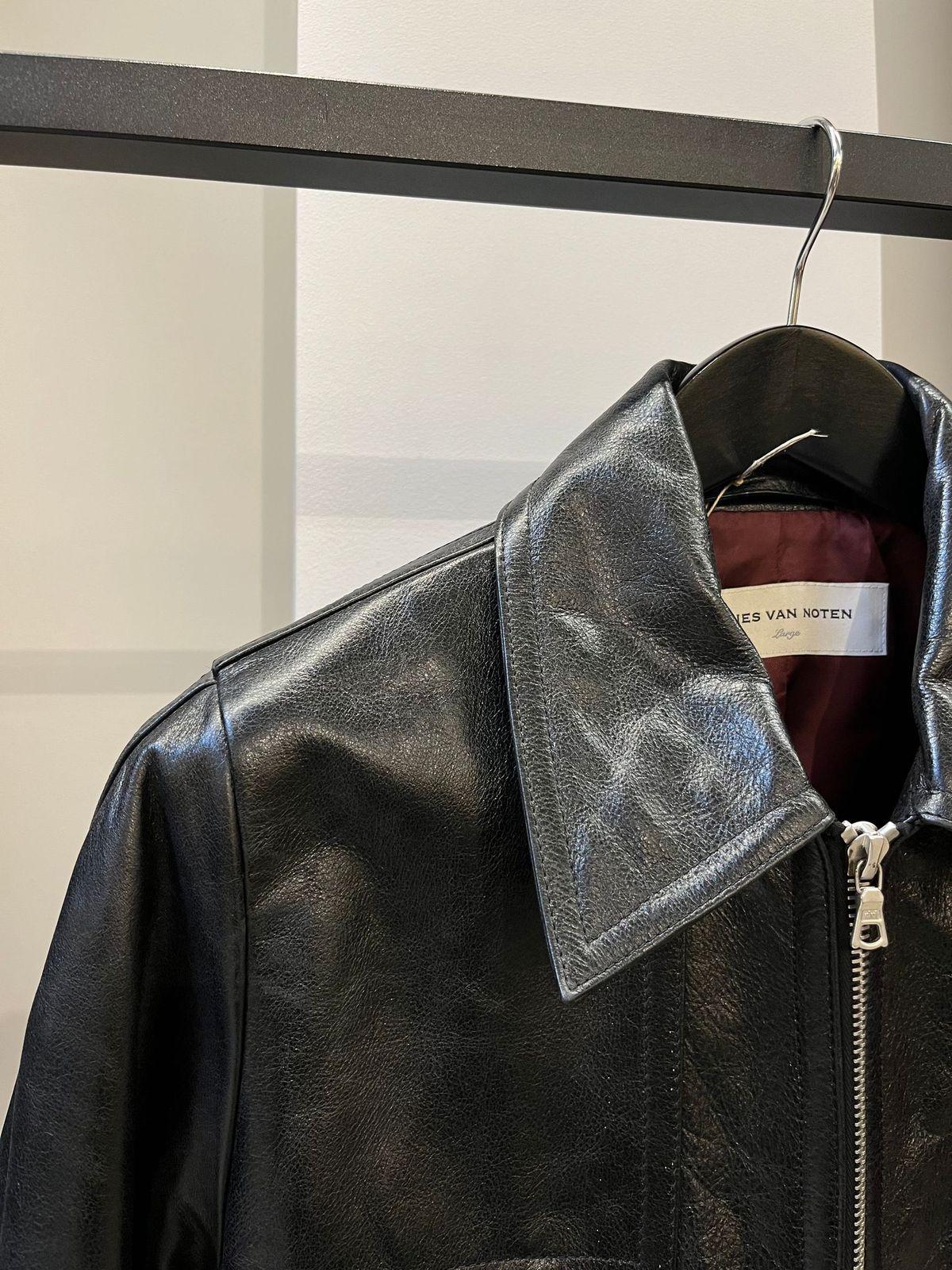 Men's Dries van Noten AW2020 Loubert Leather Jacket