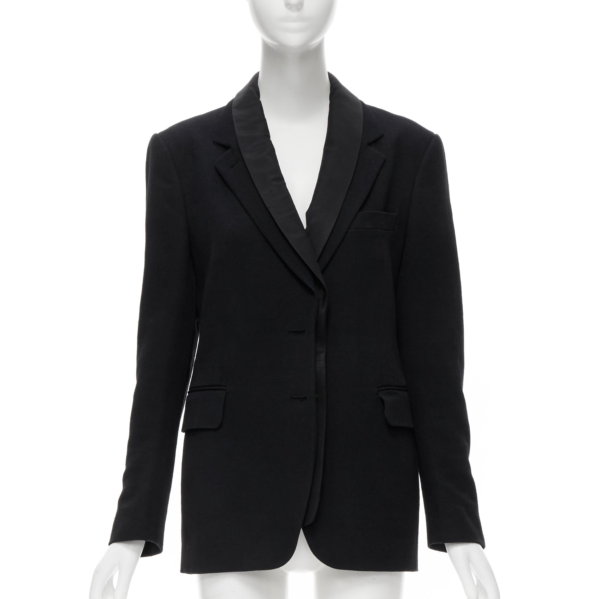 suit jacket with no collar