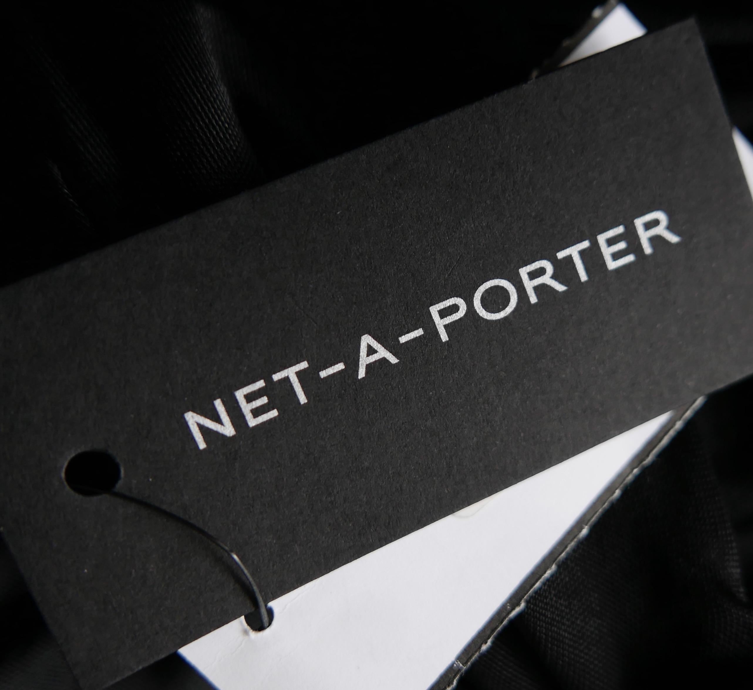 Dries Van Noten black draped jersey dress For Sale 2